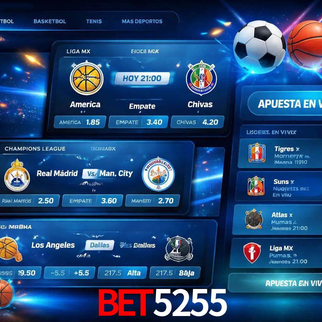 Mercados de apuestas deportivas BET5255 para jugadores en México